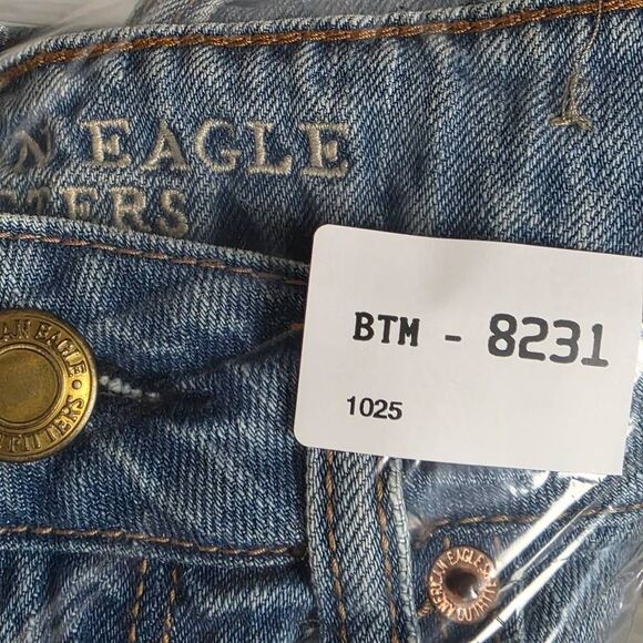 American Eagle Hi-Rise Festival Denim Shorts Women’s 8 - Picture 9 of 9